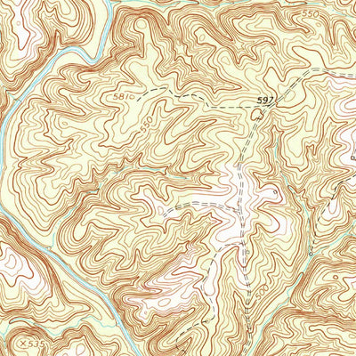 United States Geological Survey Mike, VA (1966, 24000-Scale) digital map