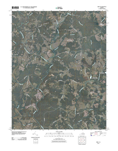 United States Geological Survey Mike, VA (2010, 24000-Scale) digital map