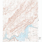 United States Geological Survey Mikes Mesa, UT (1987, 24000-Scale) digital map