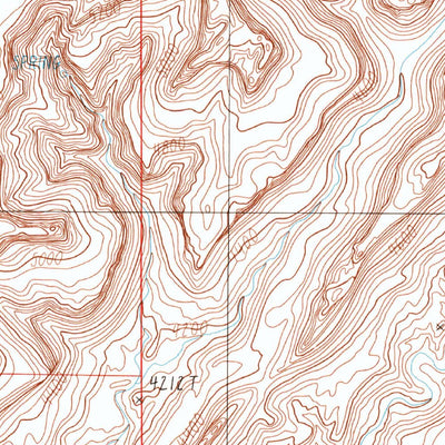 United States Geological Survey Mikes Mesa, UT (1987, 24000-Scale) digital map