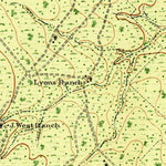 United States Geological Survey Mikeska, TX (1920, 125000-Scale) digital map
