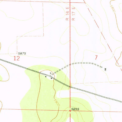 United States Geological Survey Milagro, NM (1978, 24000-Scale) digital map