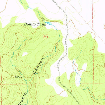 United States Geological Survey Milagro Spring, NM (1978, 24000-Scale) digital map