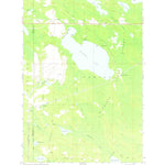 United States Geological Survey Milakokia Lake, MI (1972, 24000-Scale) digital map