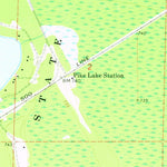 United States Geological Survey Milakokia Lake, MI (1972, 24000-Scale) digital map