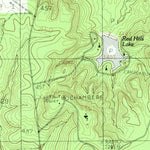 United States Geological Survey Milam, TX-LA (1984, 24000-Scale) digital map