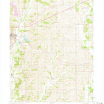 United States Geological Survey Milan East, MO (1964, 24000-Scale) digital map