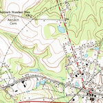 United States Geological Survey Milan, GA (1972, 24000-Scale) digital map