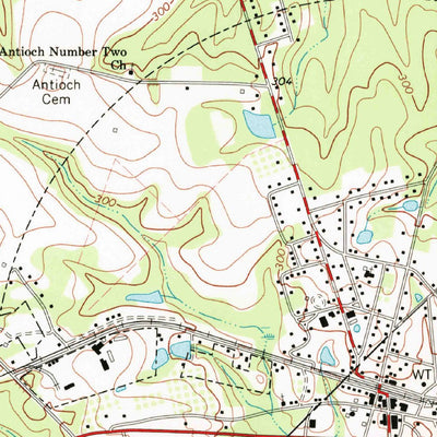 United States Geological Survey Milan, GA (1972, 24000-Scale) digital map