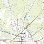 United States Geological Survey Milan, GA (2020, 24000-Scale) digital map
