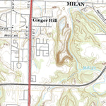 United States Geological Survey Milan, IL (2021, 24000-Scale) digital map