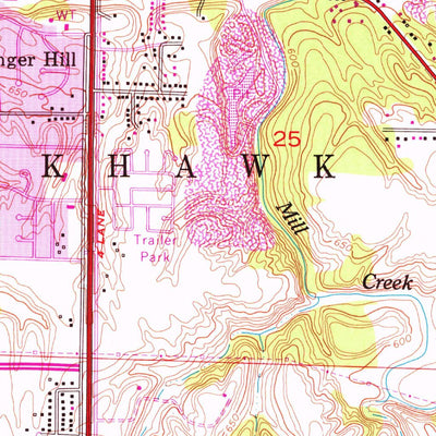 United States Geological Survey Milan, IL-IA (1953, 24000-Scale) digital map