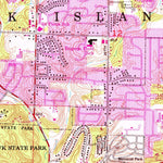 United States Geological Survey Milan, IL-IA (1953, 24000-Scale) digital map