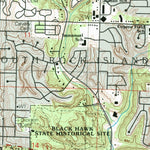United States Geological Survey Milan, IL-IA (1992, 24000-Scale) digital map