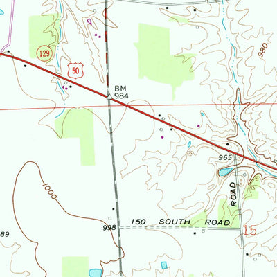 United States Geological Survey Milan, IN (1961, 24000-Scale) digital map