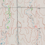 United States Geological Survey Milan, KS (1971, 24000-Scale) digital map