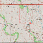 United States Geological Survey Milan, KS (1971, 24000-Scale) digital map