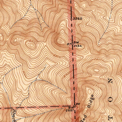 United States Geological Survey Milan, NH-ME (1933, 62500-Scale) digital map
