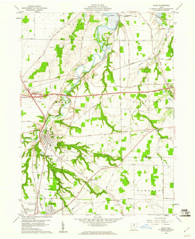United States Geological Survey Milan, OH (1959, 24000-Scale) digital map