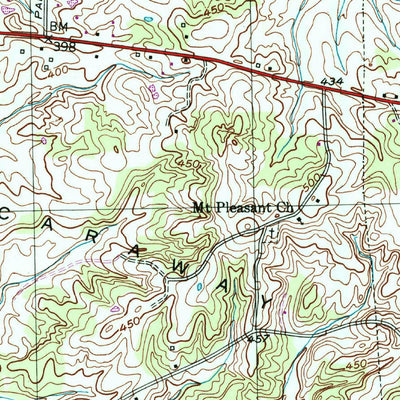 United States Geological Survey Milan, TN (1952, 24000-Scale) digital map