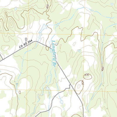 United States Geological Survey Milano, TX (2022, 24000-Scale) digital map