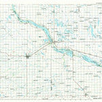 United States Geological Survey Milbank, SD-MN (1985, 100000-Scale) digital map
