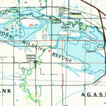 United States Geological Survey Milbank, SD-MN (1985, 100000-Scale) digital map
