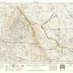 United States Geological Survey Milbank, SD-MN-ND (1958, 250000-Scale) digital map