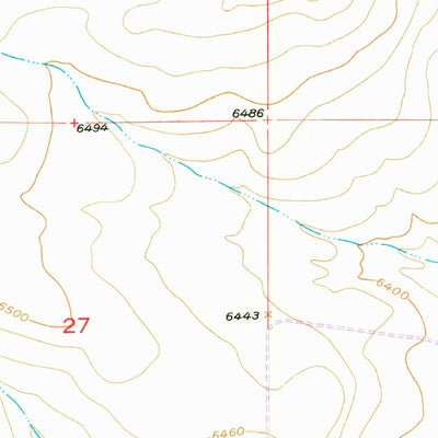 United States Geological Survey Milbourn Ranch, NM (1954, 24000-Scale) digital map