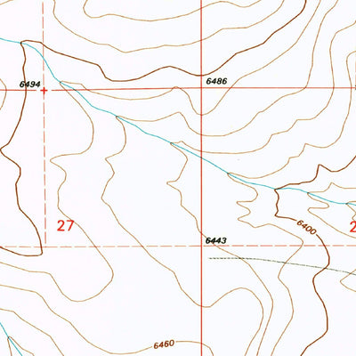 United States Geological Survey Milbourn Ranch, NM (1991, 24000-Scale) digital map