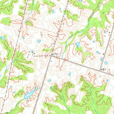 United States Geological Survey Milburn, KY (1977, 24000-Scale) digital map