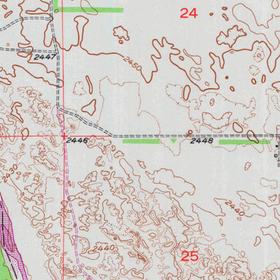 United States Geological Survey Milburn, NE (1951, 24000-Scale) digital map
