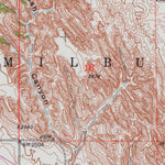 United States Geological Survey Milburn, NE (1951, 24000-Scale) digital map