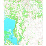 United States Geological Survey Milburn, OK (1967, 24000-Scale) digital map