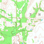 United States Geological Survey Milburn, OK (1967, 24000-Scale) digital map