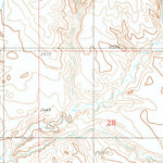 United States Geological Survey Mildred, MT (1981, 24000-Scale) digital map