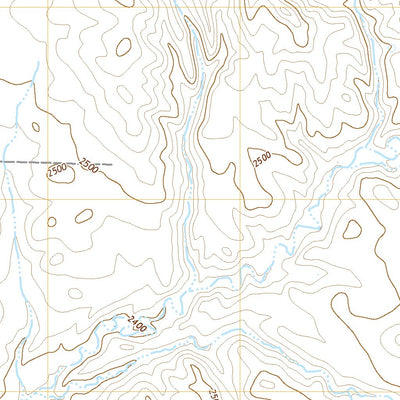 United States Geological Survey Mildred, MT (2020, 24000-Scale) digital map