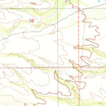 United States Geological Survey Mildred Peak, AZ (1979, 24000-Scale) digital map