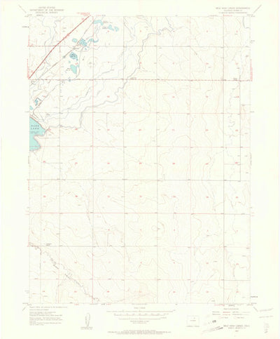 United States Geological Survey Mile High Lakes, CO (1957, 24000-Scale) digital map