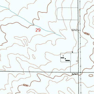 United States Geological Survey Mile High Lakes, CO (1966, 24000-Scale) digital map