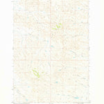United States Geological Survey Miles City Creek, MT (1969, 24000-Scale) digital map