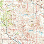 United States Geological Survey Miles City, MT (1980, 100000-Scale) digital map