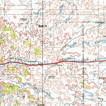 United States Geological Survey Miles City, MT-ND (1953, 250000-Scale) digital map