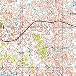 United States Geological Survey Miles City, MT-ND (1953, 250000-Scale) digital map