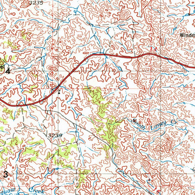 United States Geological Survey Miles City, MT-ND (1953, 250000-Scale) digital map