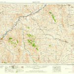 United States Geological Survey Miles City, MT-ND (1958, 250000-Scale) digital map