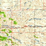 United States Geological Survey Miles City, MT-ND (1958, 250000-Scale) digital map