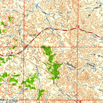 United States Geological Survey Miles City, MT-ND (1958, 250000-Scale) digital map