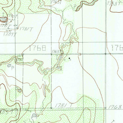 United States Geological Survey Miles NW, TX (1984, 24000-Scale) digital map