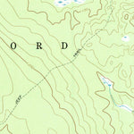 United States Geological Survey Miles Pond, VT-NH (1968, 24000-Scale) digital map